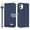 Darkblue, variant on Allytechgroup Flip Wallet Case for iPhone 11, RFID Blocking PU Leather Phone Case with Credit Card Slot Shoulder Strap Wrist Strap Shockproof Back Cover for iPhone 11, Red