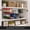 2 Pieces, variant on Stackable snack storage box, transparent, suitable for potato chips, snacks, and food bags, kitchen storage box, front-open design