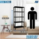 thumbnail image 5 of Estante Organizador ADF Estantería Anaquel Metálico Ajustable 5 Repisas 190x84x45 cm Multiusos Negro, 5 of 8