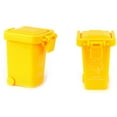 thumbnail image 6 of Cheers.US Durable Trash Can, 3Pcs/Set Bright Color Kids Push Toy Plastic Vehicles Garbage Truck Trash Cans, Make Your Room Clean and Comfortable, 6 of 7