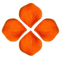 BGZLEU 1000 PCS Orange Rose Petals,Artificial Roses Flower Petals for Romantic Night,Valentine's Day and Weddings
