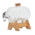 thumbnail image 1 of Transemion Pichet d'Eau Durable pour Distributeur de Boissons en Verre Unisexe Élégant et Réutilisable, 1 of 6