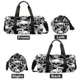 thumbnail image 5 of Octopus Skull Travel Sport Duffle Bag,Canvas Shoulder Tote Gym Bags for Overnight Weekender Dancing Yoga Gymnastics Ballet, 5 of 7