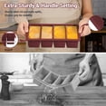 thumbnail image 4 of Burgundy Silicone Freezer Tray 2-pack 1-cup portion meal prep food storage, 4 of 7