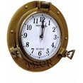 thumbnail image 2 of THOR INSTRUMENTS Nautical Antique Porthole Wall Clock Quartz Movement Coastal Home Decor 12" Rustic Vintage Home Decor Gifts, 2 of 3