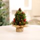 thumbnail image 5 of 6.69inches Mini Christmas Tree Ornaments Christmas Ambience Desktop Red Fruit Linen Christmas Tree Decorations, 5 of 6