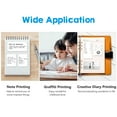 thumbnail image 2 of Riwcyla Pocket Printer Portable Thermal Printer Multifunctional Printer with Cute Panda Appearance Printing Paper for Study Note Photo Document Printing, 2 of 6