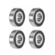 thumbnail image 1 of Rodamientos de bolas de ranura profunda Uxcell doble sellado de acero cromado ABEC1 Z2 1628-2RS, 1 of 4