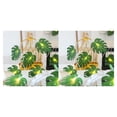 thumbnail image 1 of Guirnalda de luces LED Bewildely con hojas de tortuga realistas ambiente de fiesta de verano, 1 of 6