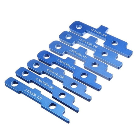

CPAN Precision Router Table Height Gauge Set Aluminum Setup Block Table Saw Parts