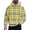 Yellow, variant on KDFJPTH Hoodie Sweatshirt for Men Hoodies Pullover Plaid Print Dark Blue S