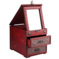 thumbnail image 3 of Storage Box,Retro Antique Flower Carved Retro Storage Box Jewelry Box True Excellence, 3 of 12