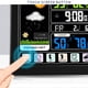 thumbnail image 5 of Estación Meteorológica Pantalla Táctil Inalámbrica Con Sensor Estación Meteorológica Para Interiores Y Exteriores Temperatura Humedad Termómetro Higrómetro Reloj Despertador Yuarrent HA025637-01, 5 of 5