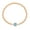 rose, variant on Sterling Silver Evil Eye Beaded Stretch Bracelet, Blue Simulated Turquoise Center with Crystal Accents (Silver-Tone)