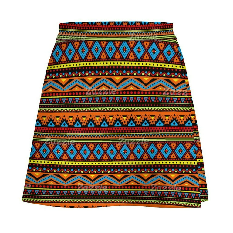 Orange ethnic skirt online