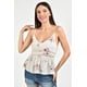 thumbnail image 1 of Blusa con bordado floral Roman Fashion Juvenil 4941 Hueso beige G, 1 of 6
