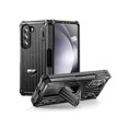 thumbnail image 1 of Case for Samsung Galaxy Z Fold 5 5G 2023, Military-Grade Full-Body Shockproof Phone Cover Rugged Bumper Case with Built-in Screen Protector & Kickstan, 1 of 5