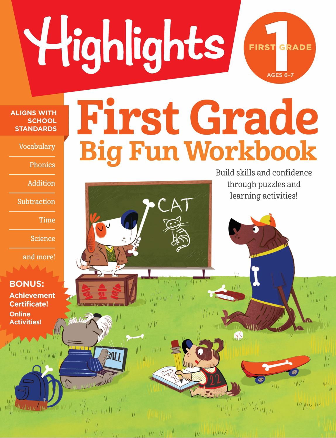 Scholastic, Wipe-Clean Workbook, Grade 1, supports early learning