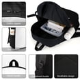 thumbnail image 4 of 17In Wres-Tler W-W,E Backpack Bookbag Large for Office Lightweight Outdoor Travel Shoulder Bag, 4 of 8
