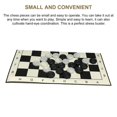2 Sets Adults Checkers Folding Checkerboard Board Game Professional