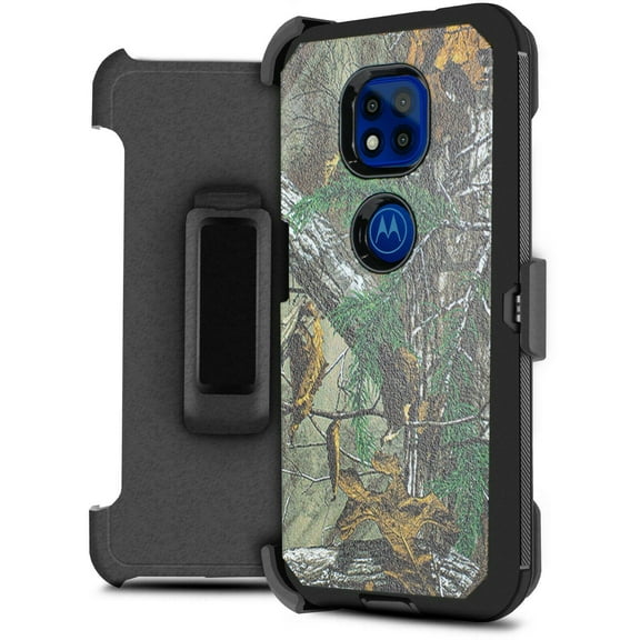 for Motorola Moto G Power 2021 (NOT FIT 2020 Version) Phone Case Dual Layer Full-Body Rugged Clear Back Case Drop Resistant Shockproof Case with Built In Screen Protector