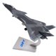 thumbnail image 1 of 1:72 Chengdu J-20 Fighter China modelo de avión militar con soporte de exhibición, colección de artesanía de fundición a presión Baoblaze Molde de caza de aviones, 1 of 8