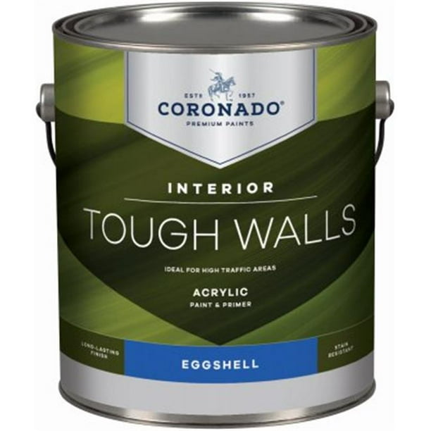 Benjamin Moore & Coronado 236104 1 gal Tough Walls Eggshell Interior