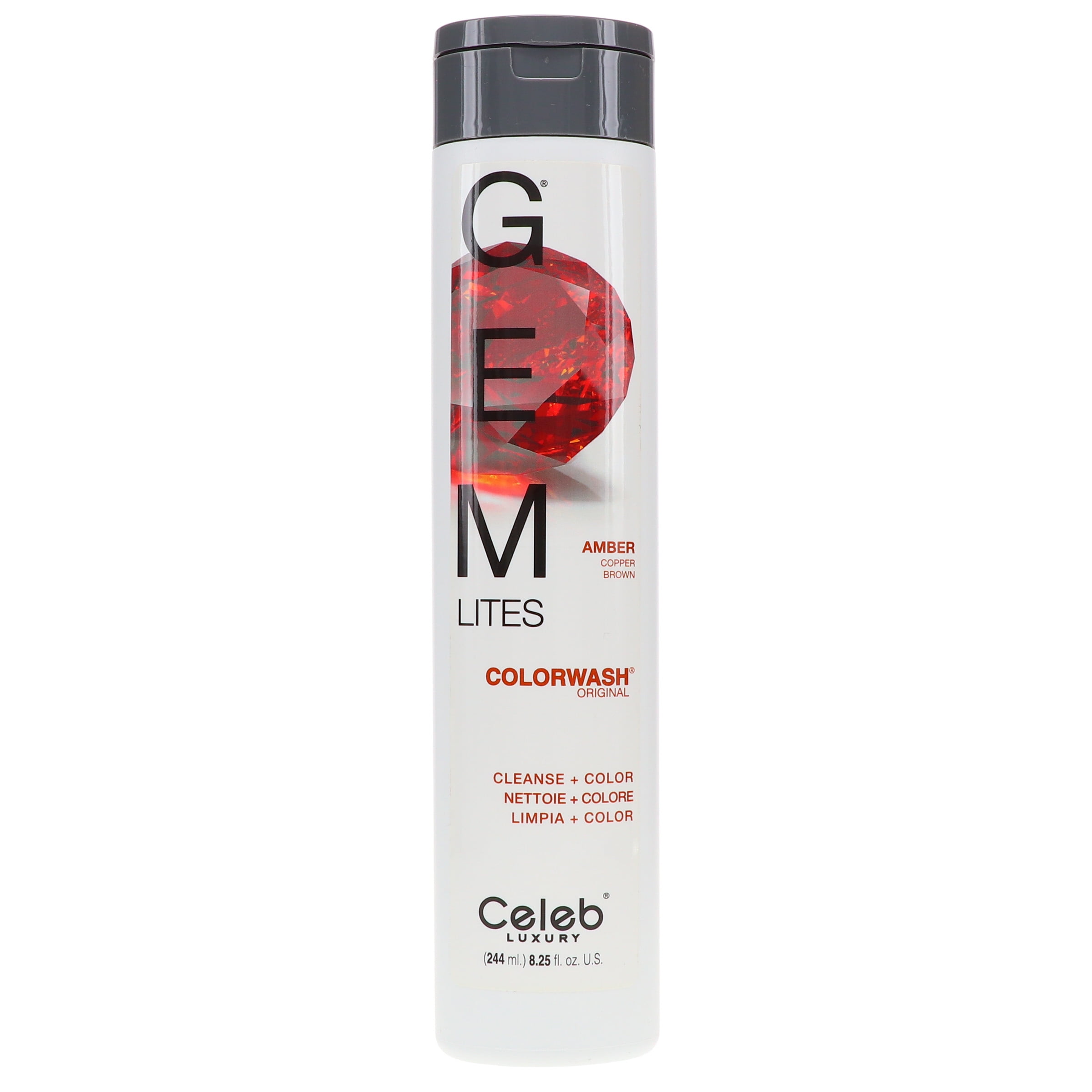 Celeb Luxury Gem Lites Amber Colorwash 8.25 oz - Walmart.com