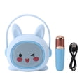 thumbnail image 2 of Kids Karaoke Machine, Fun and Interactive Mini Karaoke Speaker and Microphone, Cute Design, Portable, for Kids Entertainment, 2 of 7