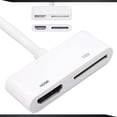 thumbnail image 3 of 30-Pin to HDMI TV AV Cable Adapter Video Converter + Charging | Support iOS 9.3 | Extender Mirror Projector, TV, Monitor |, 3 of 7