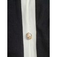 thumbnail image 6 of Womens Black Slim Fit Midi Dress, Sleeveless Knit V-Neck Party Dress, 6 of 6