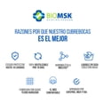 thumbnail image 2 of Cubreboca Biomsk Bicapa para adulto Reutilizable NBELYAX® EVITER BIOMSK, 2 of 4