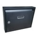 thumbnail image 2 of Buzón de arte con cerradura de combinación, buzón para sugerencias y comentarios, pagos seguros con llave Negro, 2 of 9