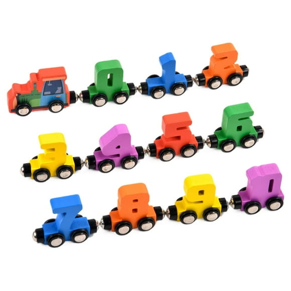 Magnet Number Train Set for Toddlers 1 2 3 4 Years Old, Preschool Educational Activities, Educational Christmas Birthday Gift