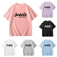thumbnail image 6 of TYGHBN Trendy Girls Tops and Tees for Outdoor and Indoor Activities for Ages 3 14 Comfortable T Shirt Style for Spring and Summer Girls Active Tops Undershirt Undershirts for Girls Athletic Apparel, 6 of 7