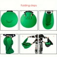 thumbnail image 7 of Collapsible Green Screen Backdrop with Chair Mount - Professional Chroma Key Studio Background for Vlogging, Streaming, and Video Chats - Portable, Durable Polyester Fabric, Easy Setup & Storage, 7 of 7