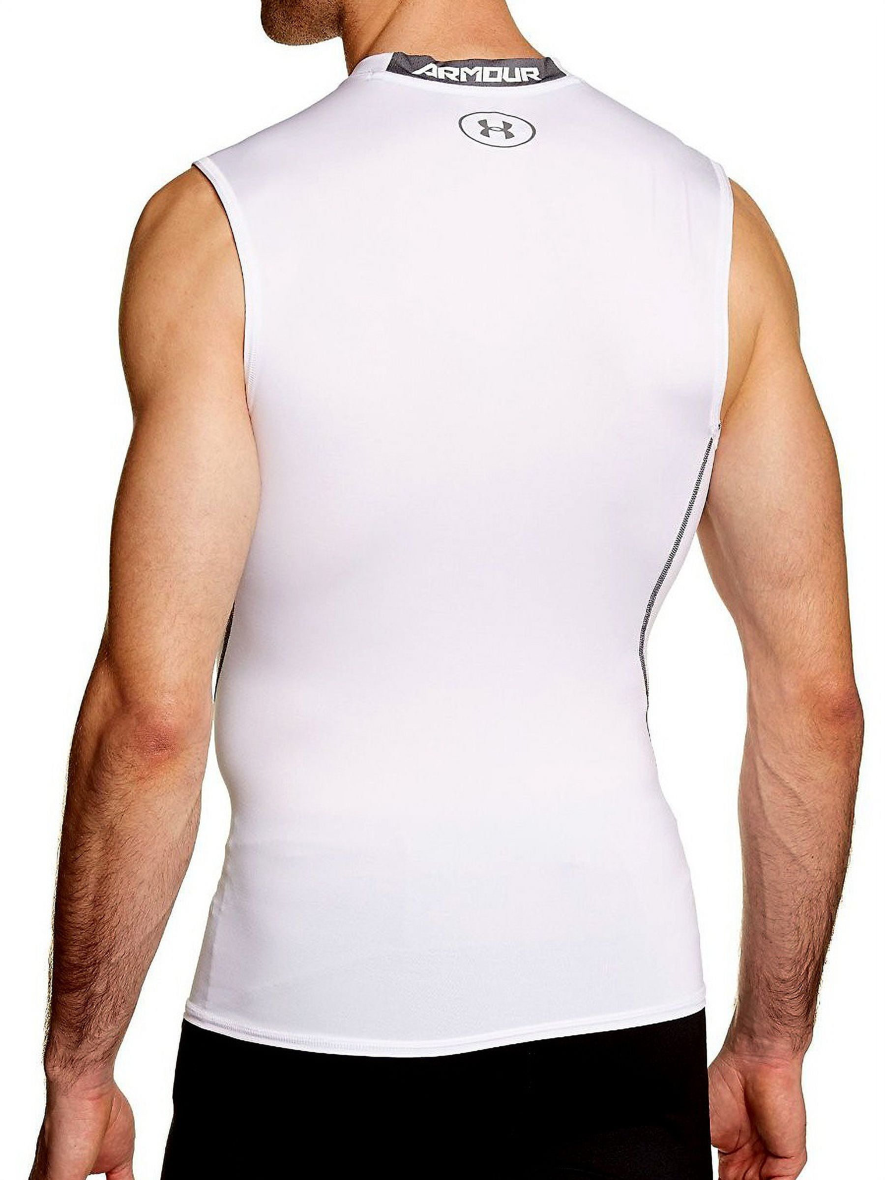 Under Armour Men's HeatGear Armour Sleeveless Compression Shirt