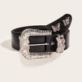 thumbnail image 6 of Cowgirl Waist Belts for Jeans Pants Vintage Buckle Belt for Y2K-Girls Hip-Hop, 6 of 8