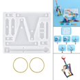 thumbnail image 4 of Molde de resina con pegamento en forma de gota, artesanía DIY para la fabricación de joyas, fundición de accesorios para el hogar, juguete de catapult Baoblaze Molde de silicona, 4 of 8