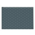 thumbnail image 1 of Quatrefoil Cutting Board, Moroccan Style Shapes Hexagonal Triangle Lines Art, Decorative Tempered Glass Cutting and Serving Board, Large Size, Slate Blue and Pale Blue, by Ambesonne, 1 of 1