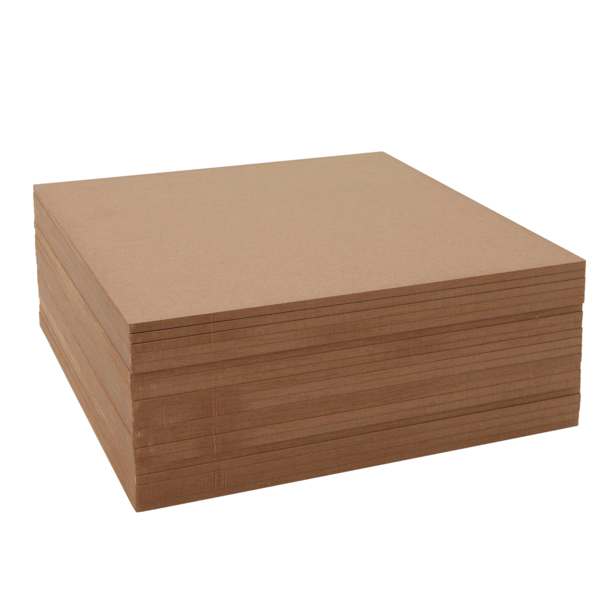 Blank Wood Board, MDF Chipboard Sheets for Crafts (12x12 in, 20 Pack) –  BrightCreationsOfficial