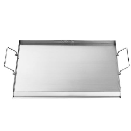 Stainless Steel 23x16 Griddle Pan – Flat Top Grill for BBQ, Camping & Outdoor Cooking – Universal Fit