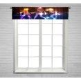 thumbnail image 1 of ABPHQTO Neón Niñas Cortina Valance Rod Pocke 30x130 cm, 1 of 1