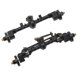 thumbnail image 4 of Ejes elevados delanteros y traseros de latón con contrapesos para cubos de rueda para vehículo de orugas RC Axial SCX24 a escala 1/24, 4 of 14