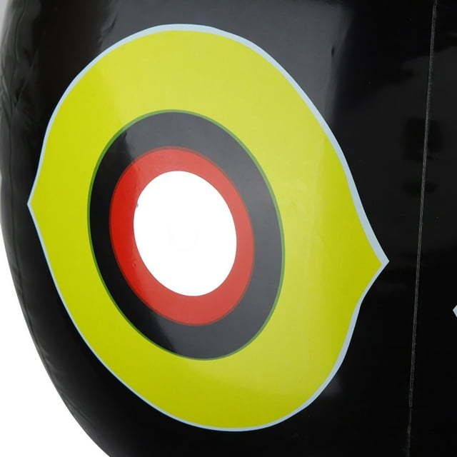 Inflatable Bird Scare Balloon Frightens Birds PVC with 3D Eyes, Durable for Orchard, Farmland