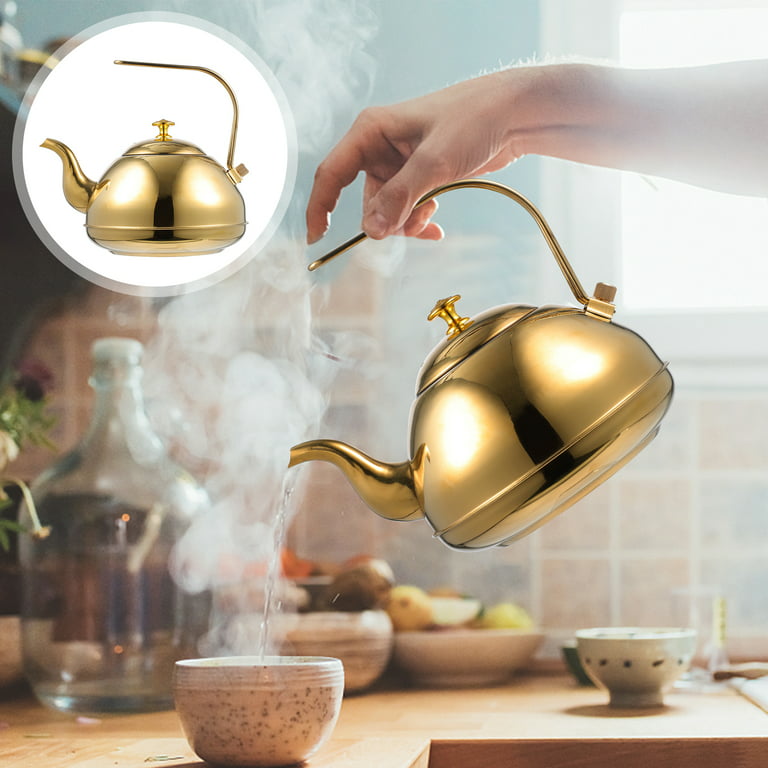 Cast Iron Teapot with Infuser, 40.6oz Tea Kettle for Stovetop Japanese