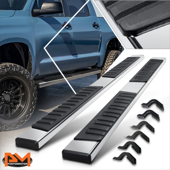 PM PERFORMOTOR for 07-21 Toyota Tundra Double/Crew Cab 6.75" Side Step Nerf Bar Running Boards