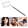 thumbnail image 5 of Espejo de pestañas en forma de abanico de acero inoxidable negro de Unique Bargains, 5 of 5