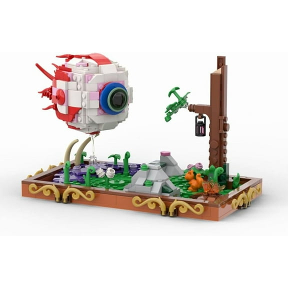 Terrar Monster Anime Model Building Blocks Set for Eye of Cthulhu MOC Bricks Gift Toys