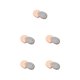 thumbnail image 3 of Jumpingount Girl Mini Portable Face Powder Foundation Puff Maquillaje Esponja Cosméticos Suministro de belleza universal Salon Travel Grey Type2 NO2 Jumpingount CBP273630, 3 of 6